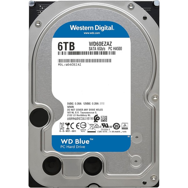 HARDISK W.D. 6TB Blue (3,5")