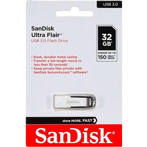 PENDRIVE SanDisk Ultra-Flair 32GB (USB 3.0)