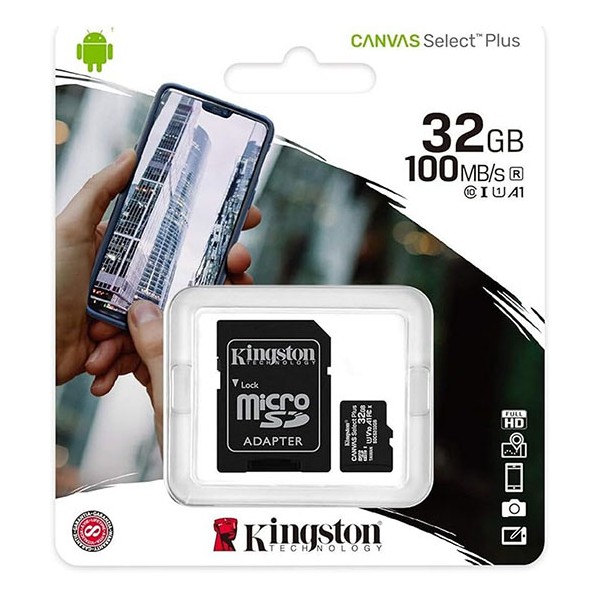 MICRO-SD Kingston Canvas 32GB (USB 3.2)