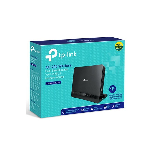 ROUTER Tp-Link Wireless Archer VR1200v (FIBRA+TEL)