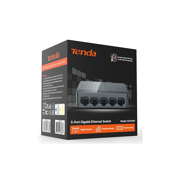 SWITCH Tenda 5-Ports (10-100-1000)