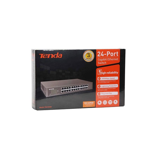 Switch TENDA 24 Ports (10-100)