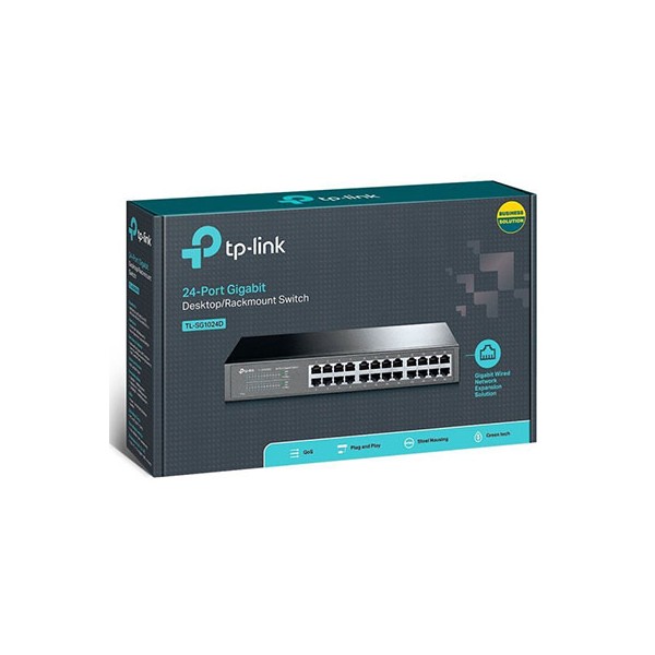 Switch TP LINK 24 Ports (10-100-1000)